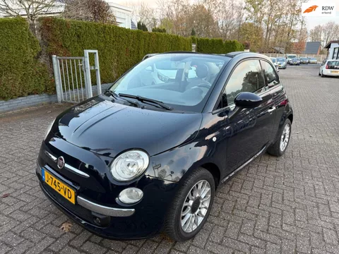 Fiat 500 1.2 Lounge AUT. CABRIO AC STOELVERW. LMV BLUETOOTH NAP